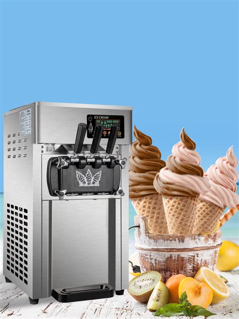 Vevor L H Commercial Soft Serve Ice Cream Maker Flavors Ice Cream Machine Ebay