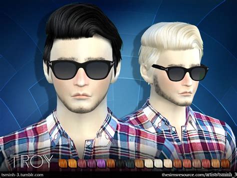 Sims 4 Hair Cabelo Homens The Best