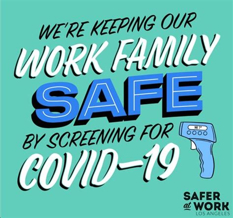 La County Launches ‘safer At Work Campaign
