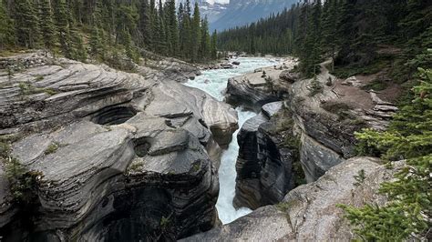 Mistaya Canyon Banff National Park Youtube