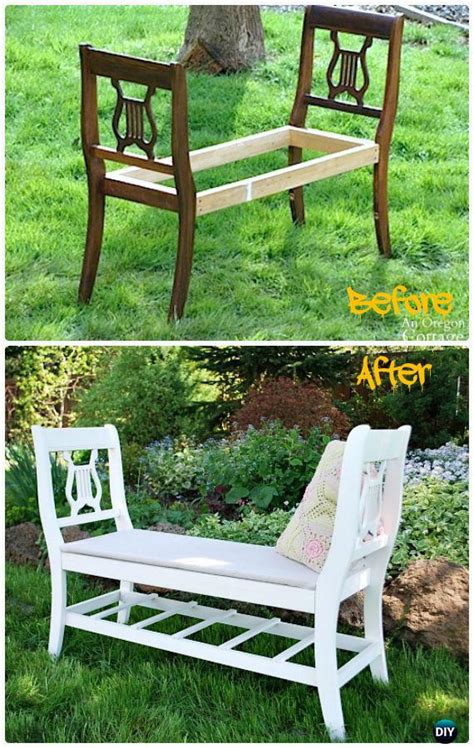 If you are wanting to build great looking double chair bench with table for your patio you've come to the right place. DIY Outdoor Garden Bench Ideas Free Plans Instructions