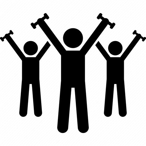 Aerobic Class Fitness Trainer Workout Icon Download On Iconfinder