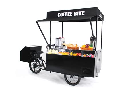 China Multifunctional Pedal Electric Mobile Food Cart Bike Food Truck