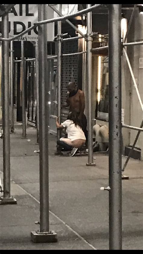 Urinating Woman Caught Giving Oral Sex To Shirtless Man In Nyc Upper