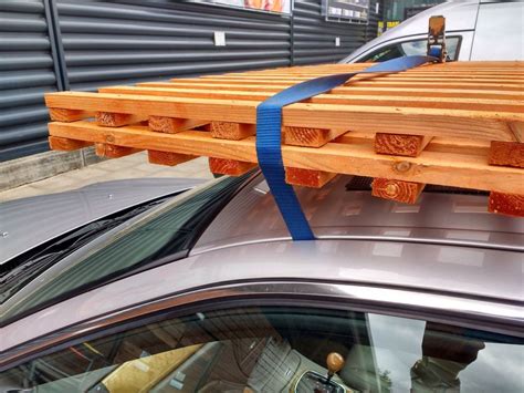 How To Carry Fence Panels On Your Car Roof Without A Rack Bc Guides