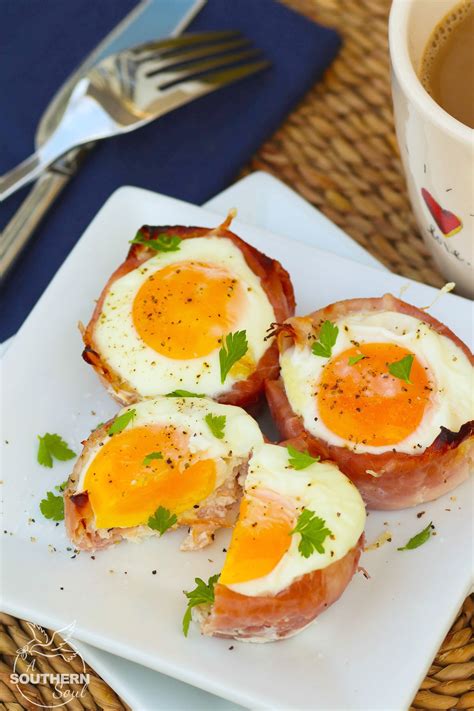 Ham And Cheese Egg Cups A Southern Soul