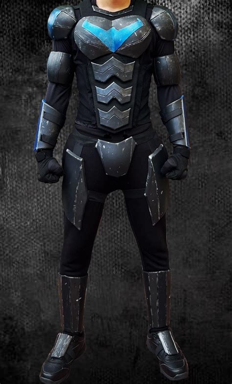 Nightwing Full Armored Cosplay Template Etsy