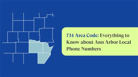 Area Code 734 Ann Arbor Michigan Local Phone Numbers Justcall Blog