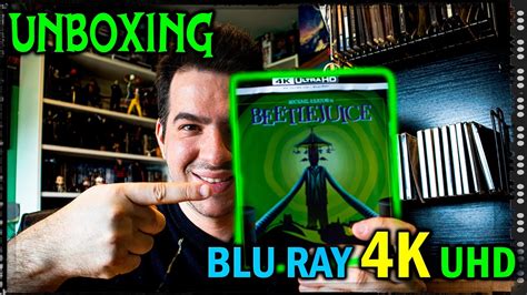 Beetlejuice Blu Ray K Uhd Steelbook Unboxing Youtube