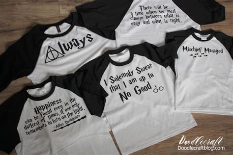 √ Harry Potter Shirt Freebies New Handycrafts