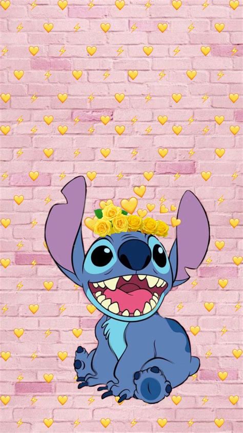 Download and discover more similar hd wallpaper on wallpapertip. Stitch | Pink crown, Stitch, Wallpaper