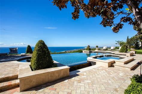 28 Million Mediterranean Style Inspired Mansion In Newport Coast