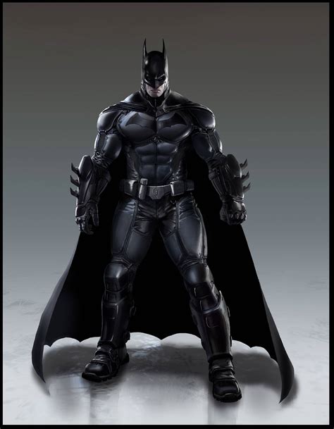 Batman Arkham Origins Concept Art Of The Dark Knight And His Various Gadgets