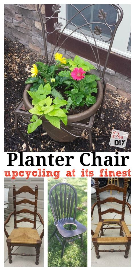 Vintage planter rocking chair, rare plant planter, mid century planter, small planter in rocking chair, metal chair planter, morethebuckles morethebuckles 5 out of 5 stars (2,027) sale price $18.49 $ 18.49 $ 21.75 original price $21.75 (15% off. Upcycle a Old Chair into a Planter Chair | Diva of DIY