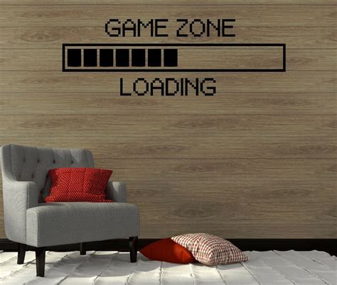 Wall Decal Game Zone Play Room Gamer Video Game Boy Art Vinyl Stickers Ig2747 Ebay