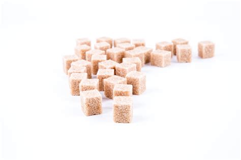 Brown Cane Sugar Cubes Free Stock Photo Public Domain Pictures