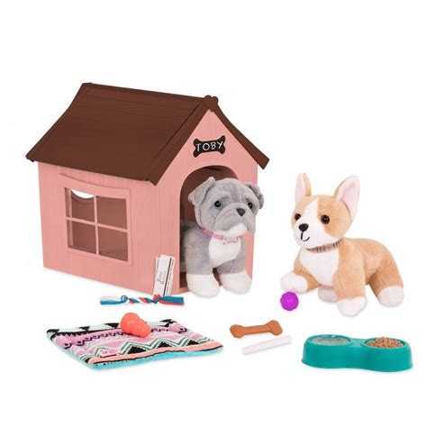 Our Generation Og Puppy House Dog House Accessory Playset For 18 Dolls