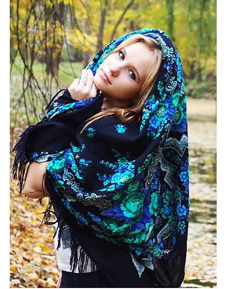 Wool Shawl Russian Beauty