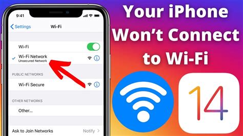 How To Fix An Iphone Wont Connect To Wifi Iphone 12 Pro1211 Pro11