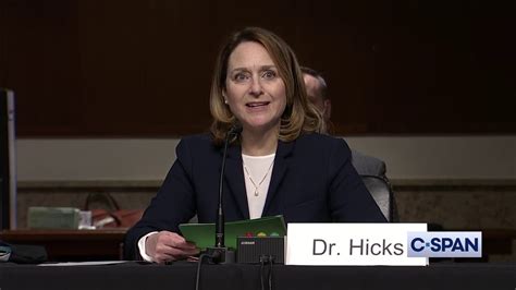 Deputy Secretary Of Defense Nominee Kathleen Holland Hicks Opening