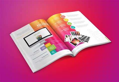 16 Pages Clean Professional Corporate Brochure Template 001200 ...
