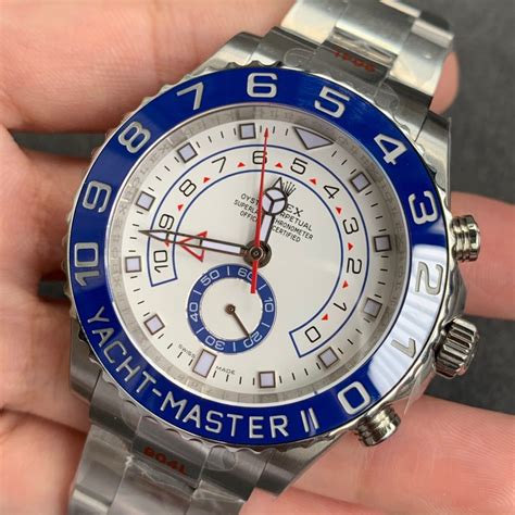 Gm Factory Replica Rolex Yachtmaster Ii 116680 With 904l Stainless