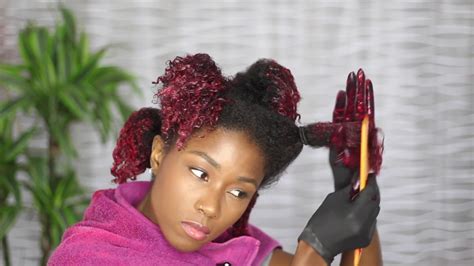 How I Dye My Natural Hair At Home No Bleach Featuring Sally Beauty Supply Youtube