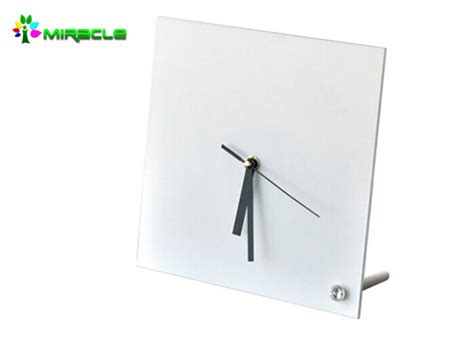 Sublimation Glass Wall Clock