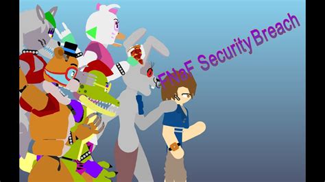 Fnaf Security Breach Pack Pivot Animator Youtube