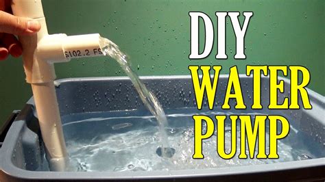 Windmill water pump diy : How to Make a Water PUMP using PVC Pipe DIY - YouTube