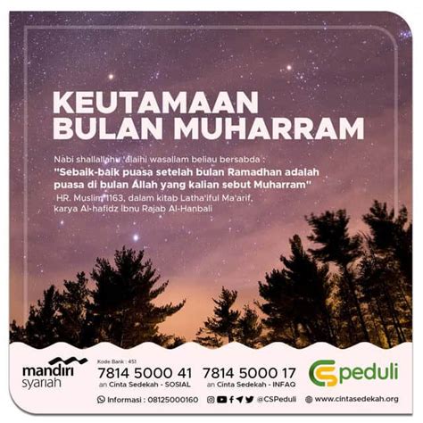 Inilah Keutamaan Dan Keistimewaan Bulan Muharram Vrogue Co