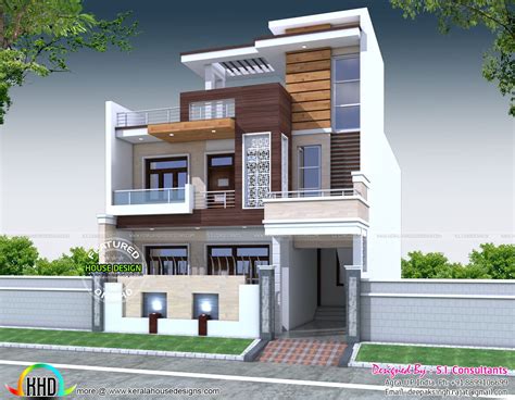 Duplex Exterior Design Of House In India Trendecors