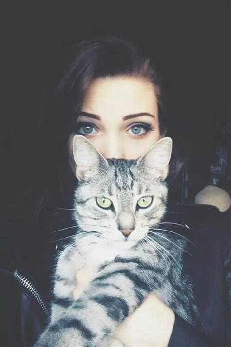 Cat Girl And Eyes Image Tumblr Photography Selfie Poses Photography