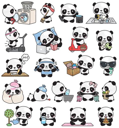 Pin Van Olivia Richardson Op Doodles Panda Kunst Leuke Doodles