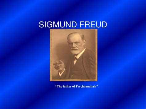 Ppt Sigmund Freud Powerpoint Presentation Free Download Id1278552