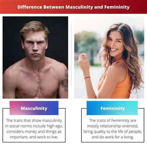 Masculinity Vs Femininity Difference And Comparison