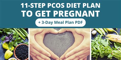 11 Step Pcos Diet Plan To Get Pregnant 3 Day Meal Plan Pdf