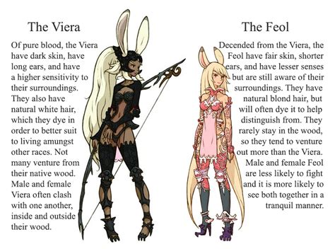 Joyce Joann Blog Entry `the Viera And Feol` Final Fantasy Xiv The