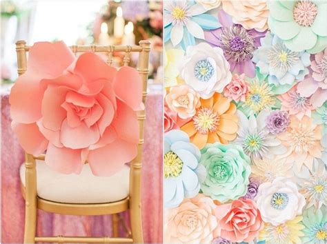 35 Creative Paper Flower Wedding Ideas | Deer Pearl Flowers