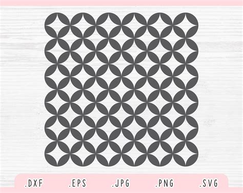 Tile Pattern Svg Seamless Pattern Svg Geometric Tile Texture Etsy Israel