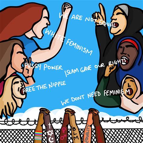 A community rooted in intersectional feminism. Feminism is Not For You - Wales Arts Review