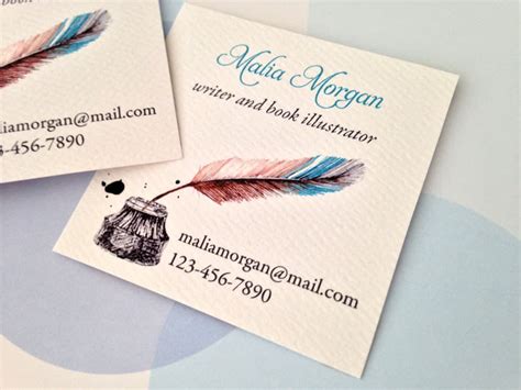 Your Guide To Author Business Cards Successful Cards In 4 Quick Steps