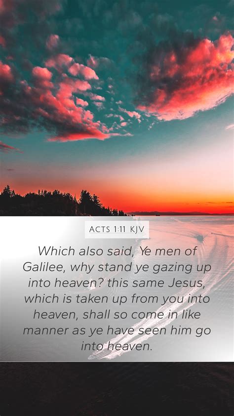 Acts 111 Kjv Mobile Phone Wallpaper Which Also Said Ye Men Of