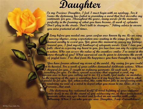 We did not find results for: Daughter Poems - Personalized Love Poems