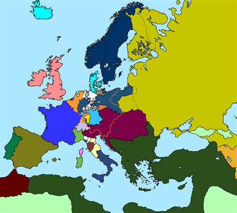28 Map Of Europe In 1815 Online Map Around The World