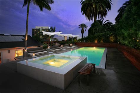 Hollywood Hills Pool Spa And Outdoor Living Contemporary Pool