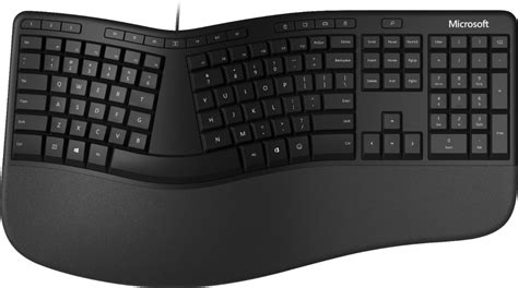Microsoft Ergonomic Wired Keyboard And Mouse Bundle Black Rju 00001