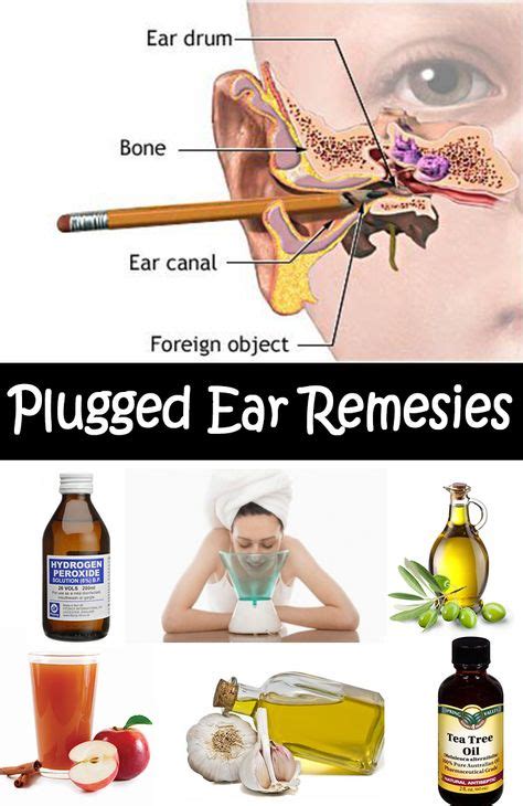 Home Remedies For Plugged Ear Caused Due To Pressure I Do Love Home