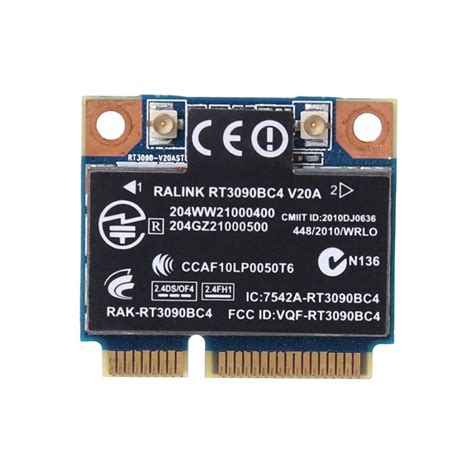 2.4 ghz / 5 ghz Wireless WiFi Card Bluetooth 3.0 4520s WLAN Mini PCI express For HP RT3090BC4 ProBook-in Network ...