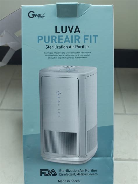 Luva Sterilization Air Purifier Made In Korea 家庭電器 空氣清新機及抽濕機 Carousell